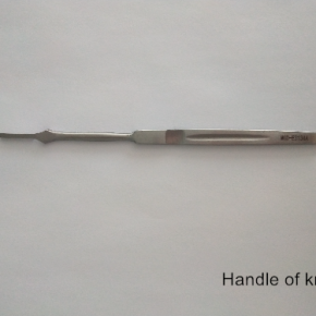 Ear Handle of knife ENT Instruments  