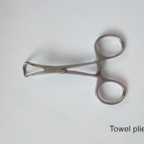Towel pliers ENT Instruments 